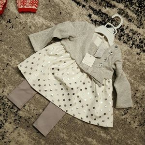 Baby Top with Leggings Outfit Girl